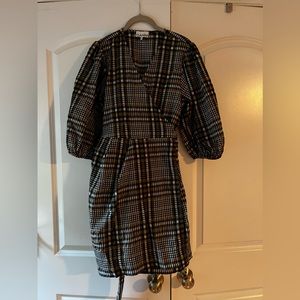 GANNI wrap dress - excellent used condition, worn a few times.